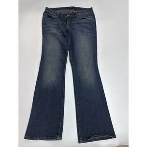 Jessica Simpson Jeans Women's Juniors Plus 14W Blue Denim Rockin Curvy Bootcut